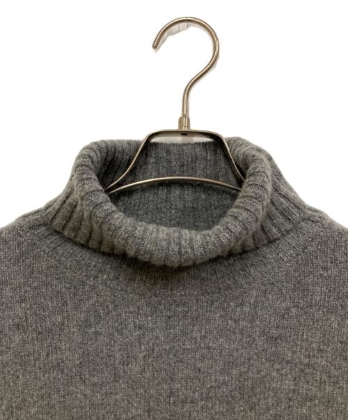 Spick and Span（スピック＆スパン）Spick and Span (スピックアンドスパン) ウールカシミヤ タートルネックプルオーバー グレー サイズ:SIZE Free 未使用品の古着・服飾アイテム