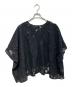 1er Arrondissement (プルミエ アロンディスモン) フラワーレースブラウス　B1052AFB107 ブラック サイズ:36：12000円
