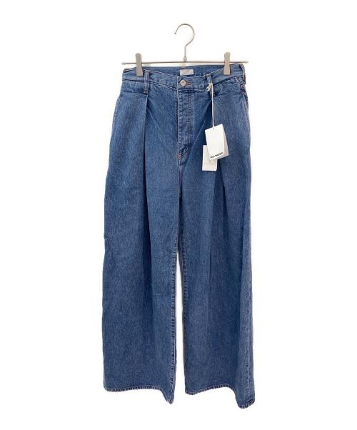 FILL THE BILL（フィルザビル）FILL THE BILL (フィルザビル) UNITED ARROWS (ユナイテッドアローズ) タックデニムパンツ インディゴ サイズ:27の古着・服飾アイテム