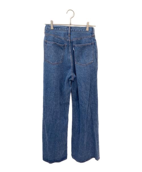 FILL THE BILL（フィルザビル）FILL THE BILL (フィルザビル) UNITED ARROWS (ユナイテッドアローズ) タックデニムパンツ インディゴ サイズ:27の古着・服飾アイテム