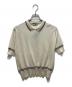 JOHN SMEDLEY（ジョンスメドレー）の古着「30Gメリノコットンポロニット」｜ナチュラル