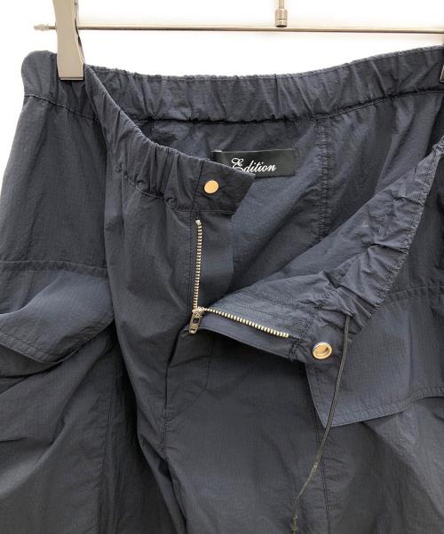 edition（エディション）Edition (エディション) ヘビーナイロンカーゴパンツ ネイビー サイズ:Ｓの古着・服飾アイテム