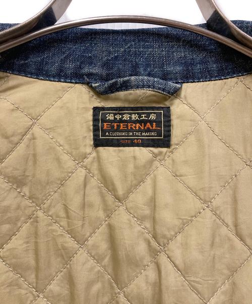 ETERNAL（エターナル）ETERNAL (エターナル) デニムジャケット ブルー サイズ:SIZE Lの古着・服飾アイテム