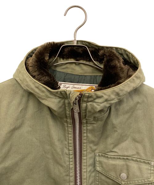 Schott（ショット）Schott (ショット) GERMAN CLOTH SHEAPER HOODIE JACKET グリーン サイズ:SIZE Mの古着・服飾アイテム