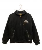 CLUCTクラクト）の古着「メルトンジャケット」｜ブラック