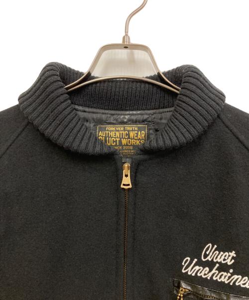 CLUCT（クラクト）CLUCT (クラクト) メルトンジャケット ブラック サイズ:SIZE Lの古着・服飾アイテム