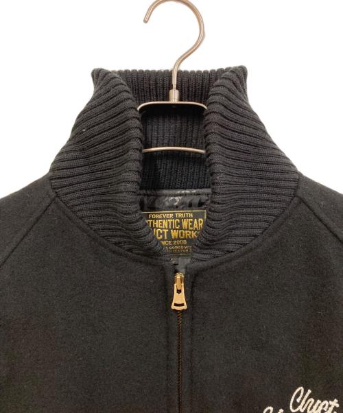 CLUCT（クラクト）CLUCT (クラクト) メルトンジャケット ブラック サイズ:SIZE Lの古着・服飾アイテム