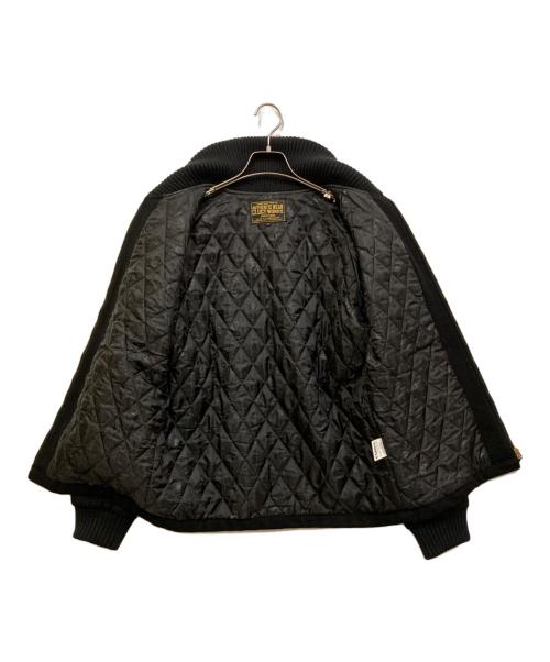 CLUCT（クラクト）CLUCT (クラクト) メルトンジャケット ブラック サイズ:SIZE Lの古着・服飾アイテム