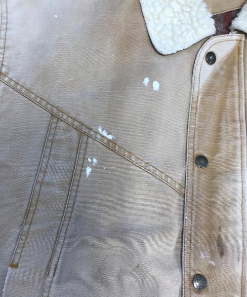 Wrangler（ラングラー）Wrangler (ラングラー) ダック地ワークジャケット ベージュ サイズ:Ⅼの古着・服飾アイテム