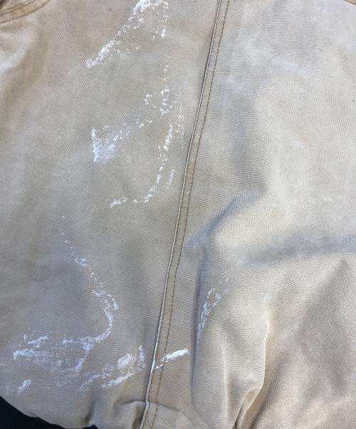 Wrangler（ラングラー）Wrangler (ラングラー) ダック地ワークジャケット ベージュ サイズ:Ⅼの古着・服飾アイテム