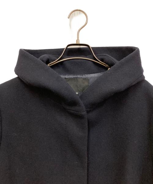 icB（アイシービー）icB (アイシービー) Shell Melton フーデットコート ネイビー サイズ:SIZE 46の古着・服飾アイテム