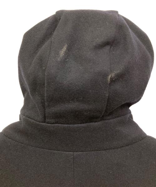 icB（アイシービー）icB (アイシービー) Shell Melton フーデットコート ネイビー サイズ:SIZE 46の古着・服飾アイテム