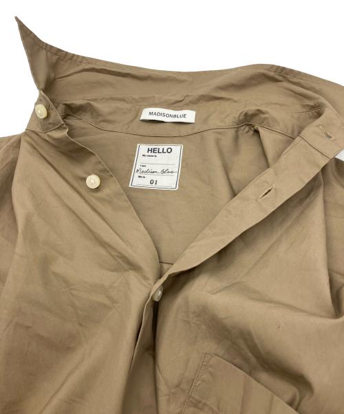 MADISON BLUE（マディソンブルー）MADISON BLUE (マディソンブルー) J.BRADLEY SHIRT　MB171-5718 ブラウン サイズ:01の古着・服飾アイテム