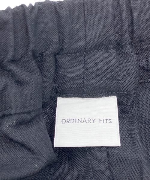 ordinary fits（オーディナリーフィッツ）Ordinary fits (オーディナリーフィッツ) ウールボールパンツ ブラック サイズ:00の古着・服飾アイテム