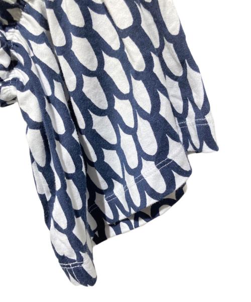 marimekko（マリメッコ）marimekko (マリメッコ) PIKKU SUOMU / GEODESIA DRESS ネイビー サイズ:Ｍの古着・服飾アイテム