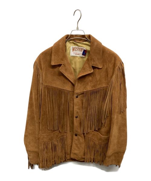 Schott（ショット）Schott (ショット) ウエスタンジャケット ブラウン サイズ:38の古着・服飾アイテム