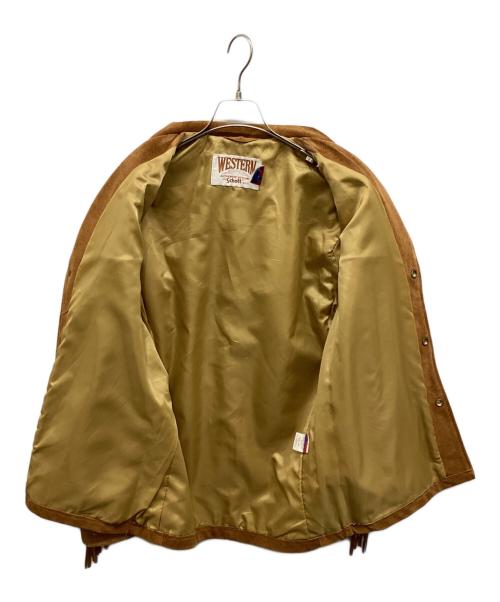 Schott（ショット）Schott (ショット) ウエスタンジャケット ブラウン サイズ:38の古着・服飾アイテム