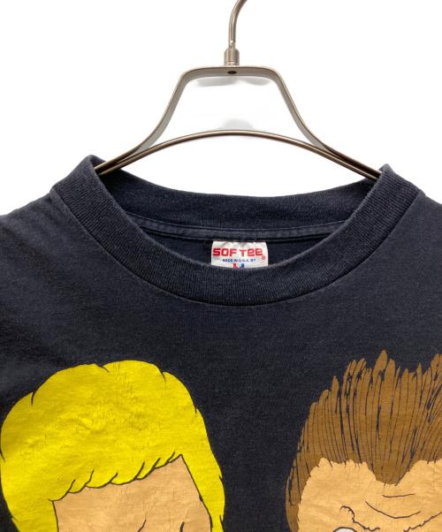 SoF Tee（ソフ ティー）SoF Tee (ソフ ティー) 90’s BEAVIS AND BUTT-HEAD Tシャツ　プリントTシャツ　シングルステッチ ブラック サイズ:Mの古着・服飾アイテム