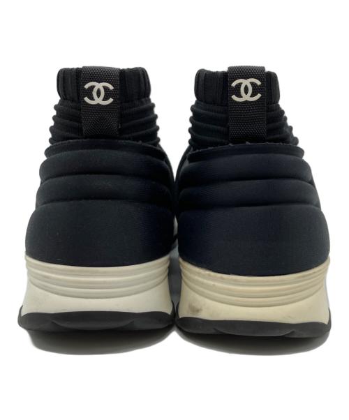 CHANEL（シャネル）CHANEL (シャネル) スニーカー ブラック サイズ:36の古着・服飾アイテム