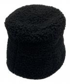 HERMESエルメス）の古着「ボアハット」｜ブラック