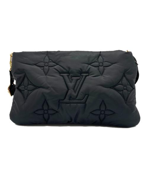 LOUIS VUITTON（ルイ ヴィトン）LOUIS VUITTON (ルイ ヴィトン) ミュルティ ポシェット アクセソワール　M58980 ブラック×ピンク サイズ:-の古着・服飾アイテム