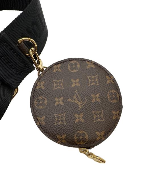 LOUIS VUITTON（ルイ ヴィトン）LOUIS VUITTON (ルイ ヴィトン) ミュルティ ポシェット アクセソワール　M58980 ブラック×ピンク サイズ:-の古着・服飾アイテム