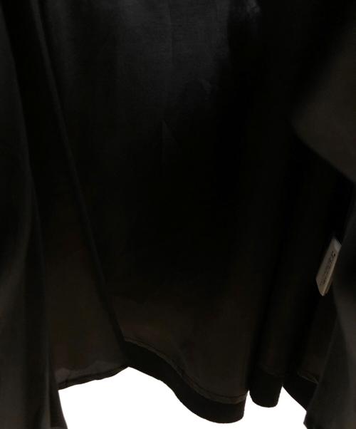 Kate Spade（ケイトスペード）Kate Spade (ケイトスペード) カウレザーミニスカート ブラックの古着・服飾アイテム