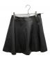 Kate Spade（ケイトスペード）の古着「カウレザーミニスカート」｜ブラック