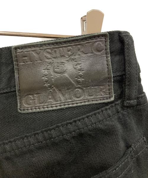 Hysteric Glamour（ヒステリックグラマー）Hysteric Glamour (ヒステリックグラマー) スタッズセルビッジデニムパンツ ブラック サイズ:32の古着・服飾アイテム