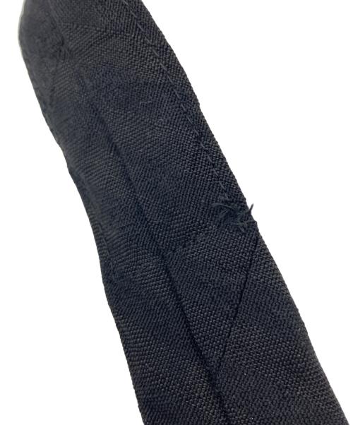 COMME des GARCONS HOMME（コムデギャルソン オム）COMME des GARCONS HOMME (コムデギャルソン オム) リネンウールネクタイ ブラック×グレー サイズ:-の古着・服飾アイテム