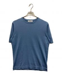 GRAN SASSO（グランサッソ）の古着「PARICOLLO M/M 12G」｜ブルー