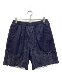 KICS DOCUMENT.（キクスドキュメント）の古着「リバーシブルショーツ」｜ブラック