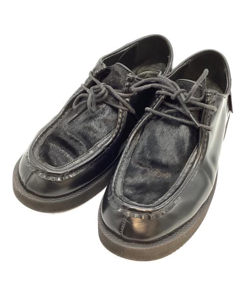 suicoke（スイコック）suicoke (スイコック) チロリアンシューズ ブラック サイズ:26の古着・服飾アイテム