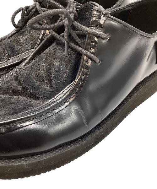 suicoke（スイコック）suicoke (スイコック) チロリアンシューズ ブラック サイズ:26の古着・服飾アイテム