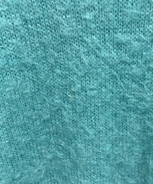 AURALEE（オーラリー）AURALEE (オーラリー) BRUSHED SUPER KID MOHAIR KNIT ブルー サイズ:1の古着・服飾アイテム