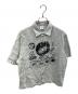 POLAR SKATE（ポーラー スケート）の古着「リネン半袖シャツ TOM SHIRT」｜ライトグレー