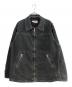 MM6 Maison Margiela（エムエムシックスメゾンマルジェラ）の古着「25SS Heavy Weight Washed Chore Jacket Black」｜ブラック