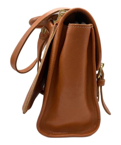 IL BISONTE（イル ビゾンテ）IL BISONTE (イル ビゾンテ) 2WAYショルダーバッグ オレンジの古着・服飾アイテム