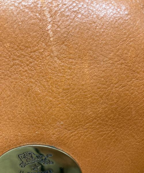 IL BISONTE（イル ビゾンテ）IL BISONTE (イル ビゾンテ) 2WAYショルダーバッグ オレンジの古着・服飾アイテム