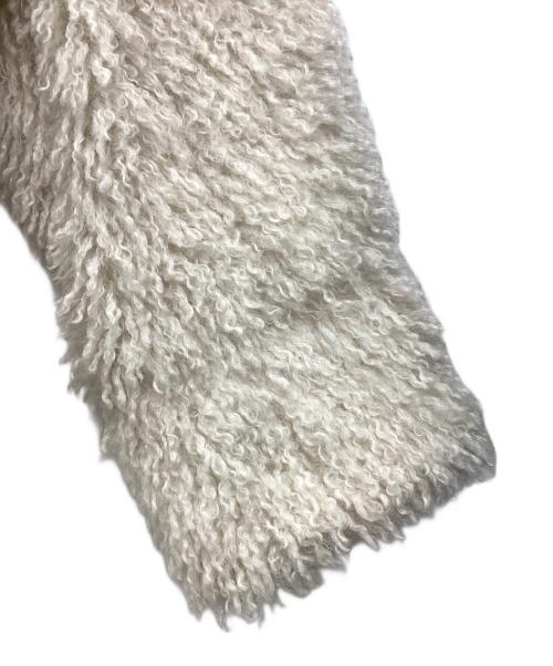 Mystrada（マイストラーダ）Mystrada (マイストラーダ) エコファーブルゾン アイボリー サイズ:SIZE 36の古着・服飾アイテム