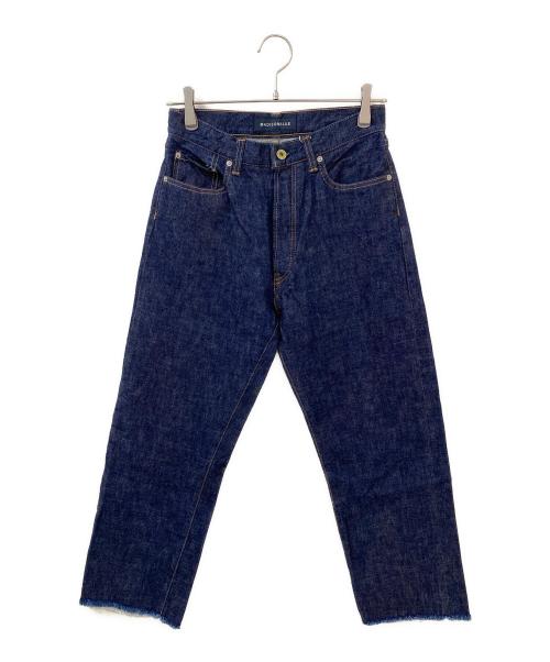 MADISON BLUE（マディソンブルー）MADISON BLUE (マディソンブルー) HEM CUT OFF STRAIGHT D/DENIM インディゴ サイズ:XSの古着・服飾アイテム