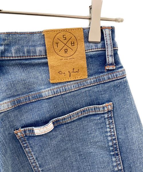 SURT（サート）SURT (サート) WIDE BUGGY デニムパンツ ブルー サイズ:Sの古着・服飾アイテム