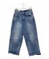 SURT（サート）の古着「WIDE BUGGY デニムパンツ」｜ブルー