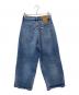 SURT (サート) WIDE BUGGY デニムパンツ ブルー サイズ:S：10000円