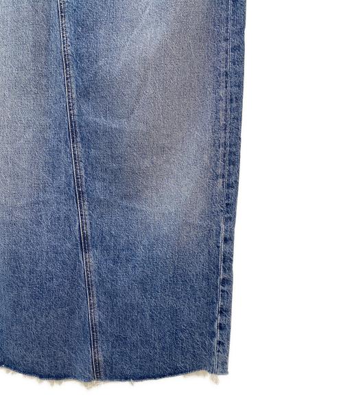 Citizens of humanity（シチズンズオブヒューマニティ）Citizens of humanity (シチズンズオブヒューマニティ) CIRCOLO MAXIバックスリットデニムスカート ブルー サイズ:25の古着・服飾アイテム