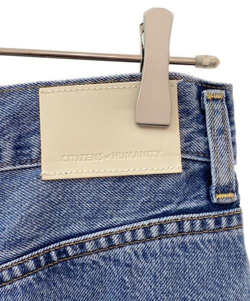 Citizens of humanity（シチズンズオブヒューマニティ）Citizens of humanity (シチズンズオブヒューマニティ) CIRCOLO MAXIバックスリットデニムスカート ブルー サイズ:25の古着・服飾アイテム