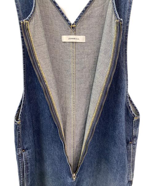 JOHNBULL（ジョンブル）JOHNBULL (ジョンブル) FRAMeWORK (フレームワーク) デニムオールインワン ブルー サイズ:Sの古着・服飾アイテム