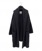 Lauren Manoogianローレン マヌージアン）の古着「ニットガウンカーディガン」｜ブラック