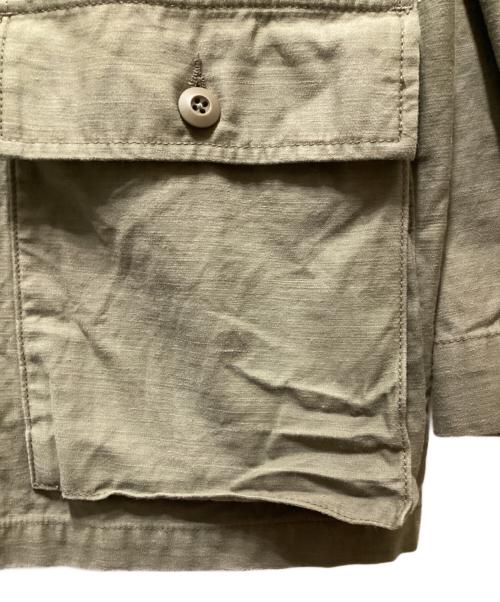 JOURNAL STANDARD（ジャーナルスタンダード）JOURNAL STANDARD (ジャーナルスタンダード) 東野デニム (ヒガシノデニム) BACK SATIN JACKET オリーブ サイズ:Mの古着・服飾アイテム