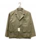 JOURNAL STANDARD（ジャーナルスタンダード）の古着「BACK SATIN JACKET」｜オリーブ